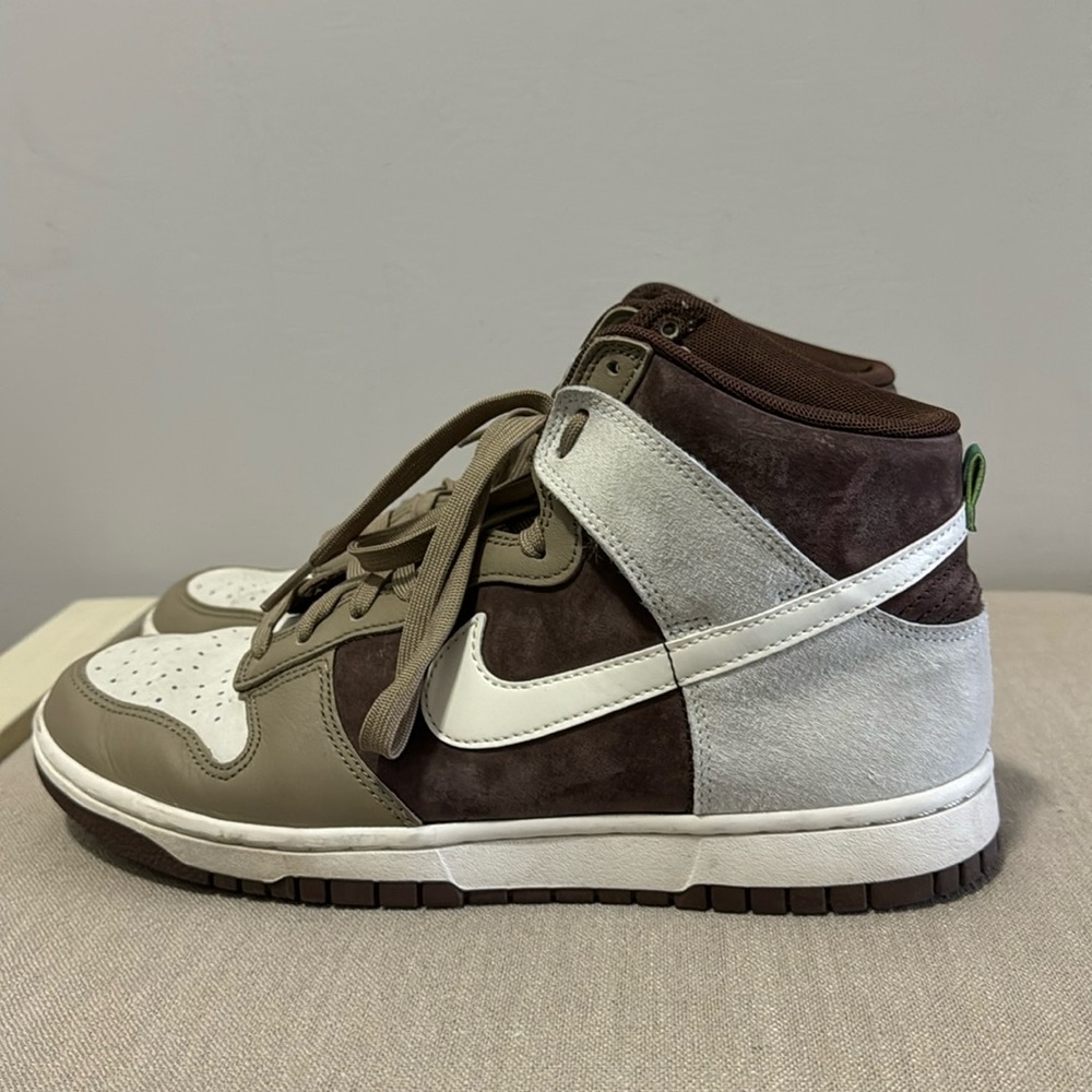Nike dunk high Light Chocolate